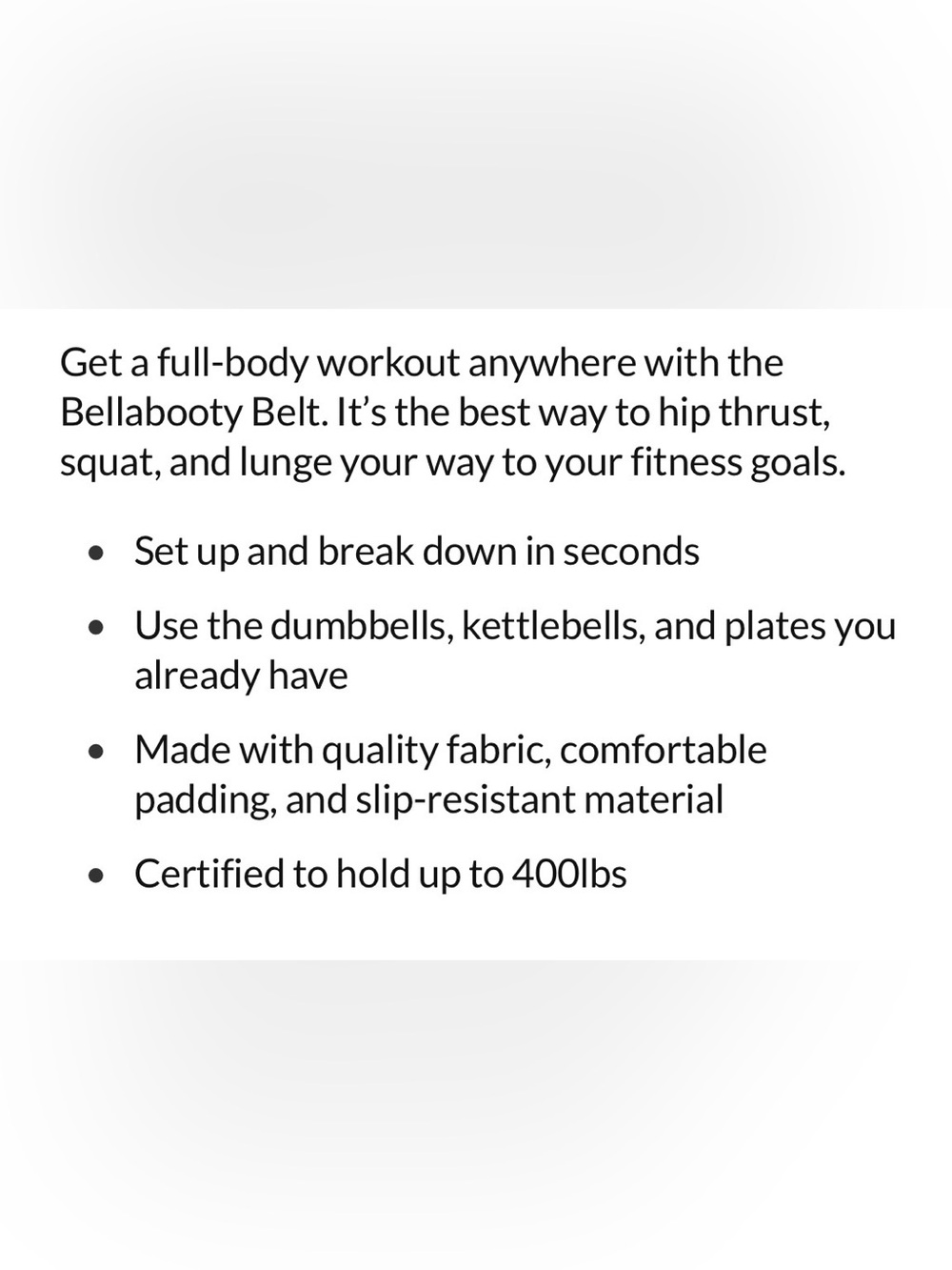 Bellabooty Trainer - Picture 2 of 2